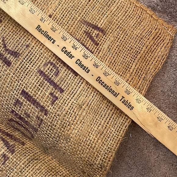 VINTAGE BURLAP BAGS ASI PHILADELPHIA - Picture 3 of 6